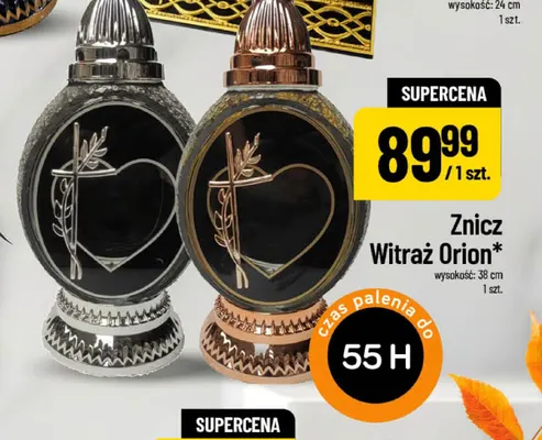 Znicz Witraż Orion promocja w POLOmarket