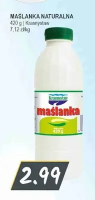 Maślanka naturalna Krasnystaw promocja w Słoneczko