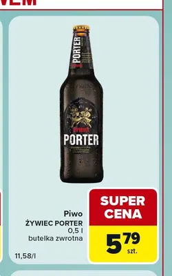 Piwo Żywiec Porter promocja w Carrefour Express