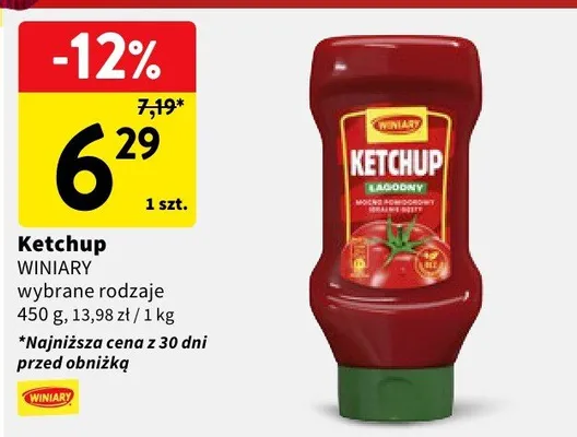 Ketchup promocja w Intermarche
