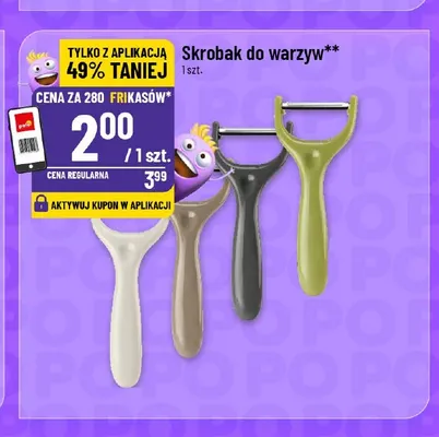 Skrobak do warzyw promocja w POLOmarket