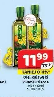 Olej Kujawski 3 ziarna promocja w Delfin