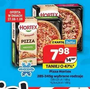 Pizza Hortex promocja w Delfin