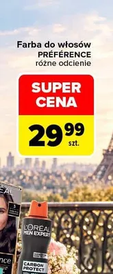 Farba do włosów Préférence L'Oréal Paris promocja w Carrefour