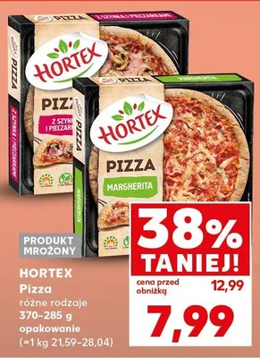 Pizza różne rodzaje promocja w Kaufland