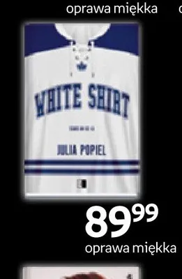 Książka White Shirt Julia Popiel promocja w Empik