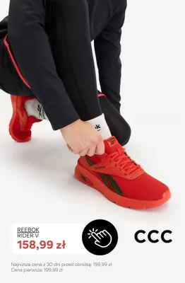 Buty sportowe Reebok Rider V promocja w CCC