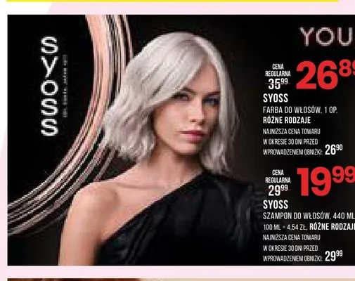 Farba do włosów SYOSS promocja w Drogerie Natura