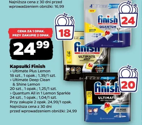 Kapsułki Ultimate Deep Clean & Shine 20 szt. promocja w Netto