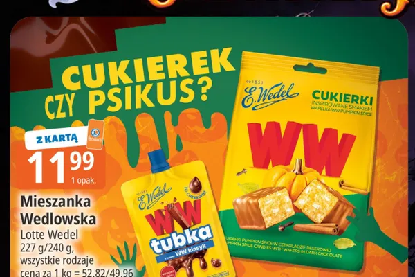 Mieszanka Wedlowska E.Wedel promocja w Leclerc