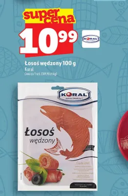 Łosoś wędzony promocja w TOPAZ