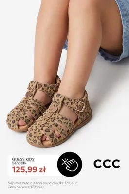 Sandały Guess Kids promocja w CCC