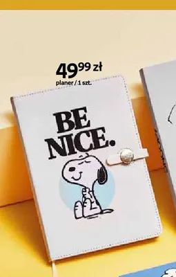 Planer Peanuts Be Nice promocja w Empik