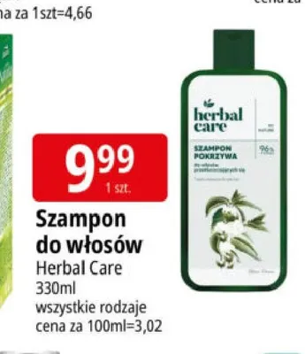 Szampon do włosów Herbal Care promocja w Leclerc