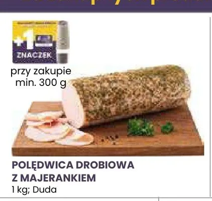 Polędwica drobiowa z majerankiem Duda promocja w Stokrotka
