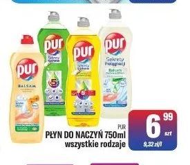 Płyn do naczyń Pur promocja w Tomi Markt