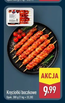 Kręciołki boczkowe Mięsne Specjały promocja w Aldi