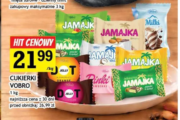 Cukierki Vobro promocja w Gram Market