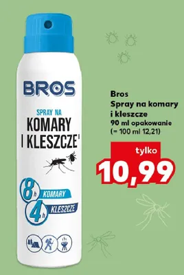 Spray na komary i kleszcze BROS promocja w Kaufland