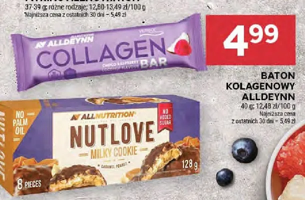 Baton kolagenowy Alldeynn promocja w Stokrotka