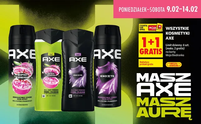 Żel pod prysznic All Day Fresh Feel Clean promocja w Biedronka