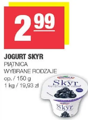 Jogurt Skyr promocja w SPAR