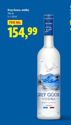 Wódka Grey Goose promocja w Lidl