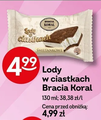 Lody w ciastkach promocja w Żabka