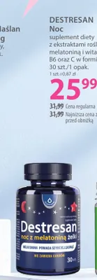 Destresan Noc suplement diety w formie żelków promocja w Hebe