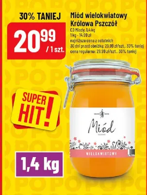 Miód wielokwiatowy promocja w POLOmarket