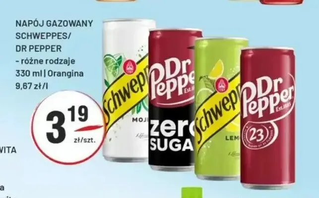 Napój gazowany Schweppes Lemon promocja w Sedal