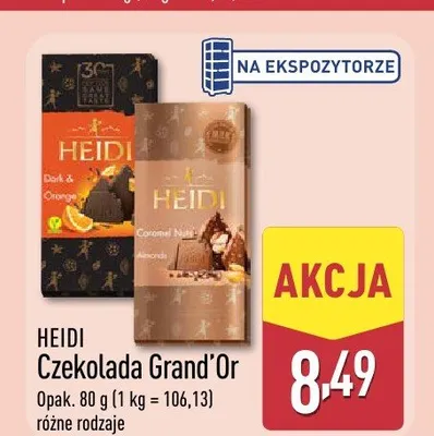 Czekolada Grand'Or promocja w Aldi