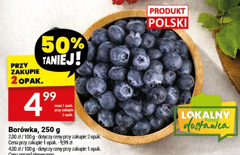 Borówka promocja w Twój Market
