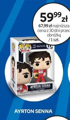 Figurka Funko Ayrton Senna promocja w Empik