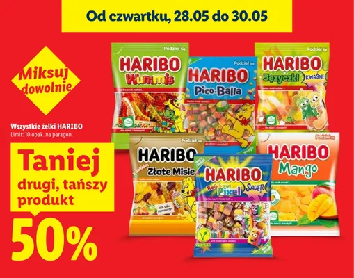 Żelki HARIBO Pico-Balla promocja w Lidl