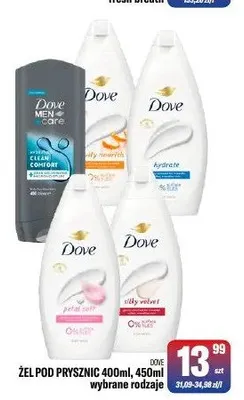 Żel pod prysznic Dove 400 ml promocja w Tomi Markt