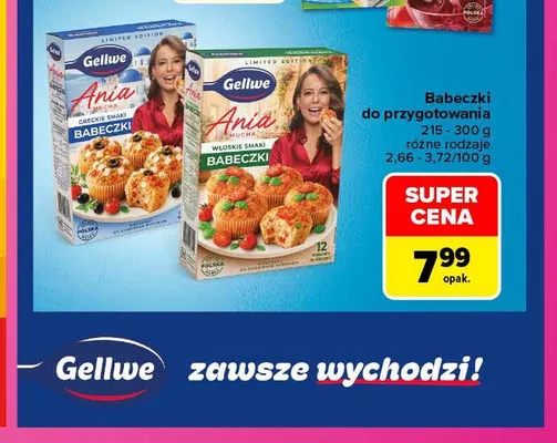 Babeczki do przygotowania Gellwe promocja w Carrefour