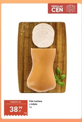 Filet maślany z indyka luz promocja w Dino