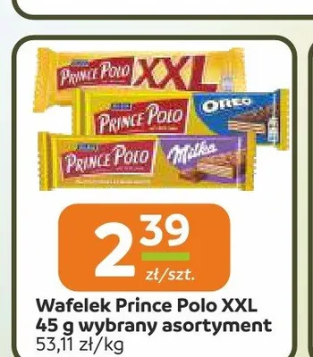 Wafelek Prince Polo XXL 45g promocja w Społem Częstochowa