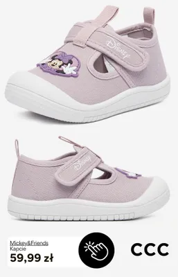 Kapcie Mickey & Friends promocja w CCC