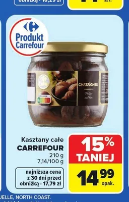 Kasztany całe Carrefour promocja w Carrefour Market