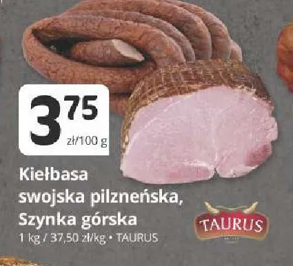 Szynka górska Taurus promocja w Marketvita