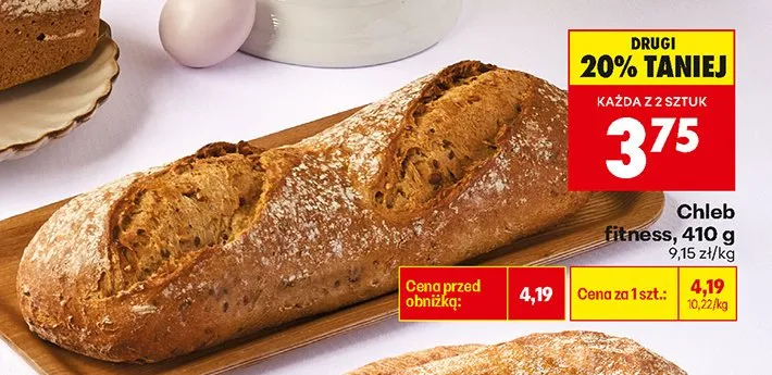 Chleb fitness promocja w Biedronka