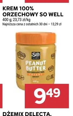 Krem 100% orzechowy So Well promocja w Stokrotka