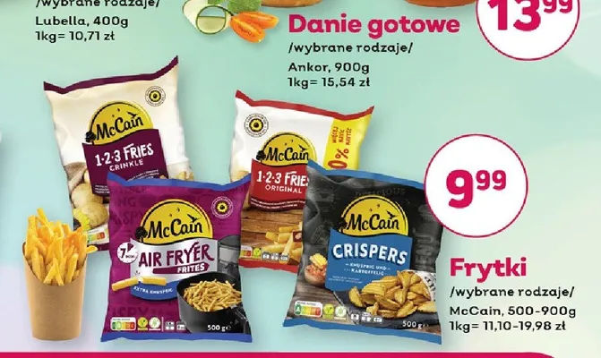 Frytki McCain 1-2-3 Fries Original promocja w Bliski
