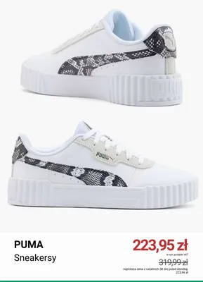 Sneakersy Puma promocja w Deichmann