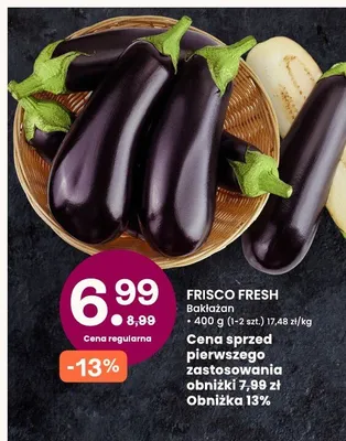 Bakłażan Frisco Fresh promocja w Frisco