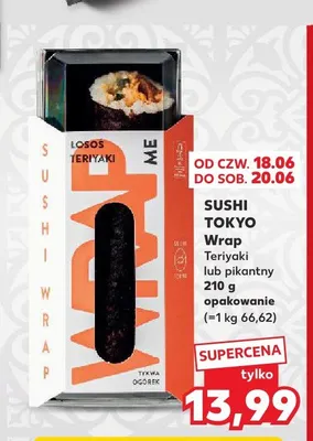 Wrap pikantny Sushi Tokyo promocja w Kaufland