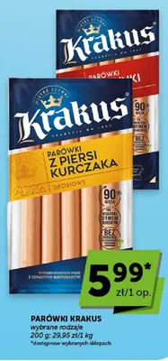 Parówki Krakus promocja w Groszek
