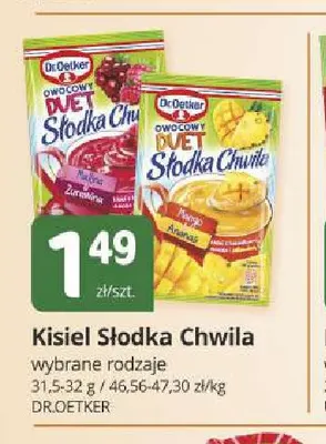 Kisiel Słodka Chwila Dr.Oetker promocja w Marketvita